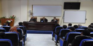 Read more about the article اجتماع السيد العميد أ.م.د. اكرم محسن الياسري  بمنتسبي الكلية