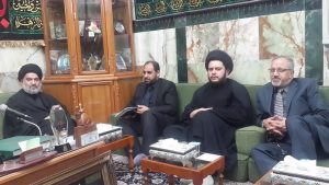 Read more about the article وفد الهيئة التدريسية في ضيافة السيد احمد الصافي الامين العام للعتبة العباسية المقدسة