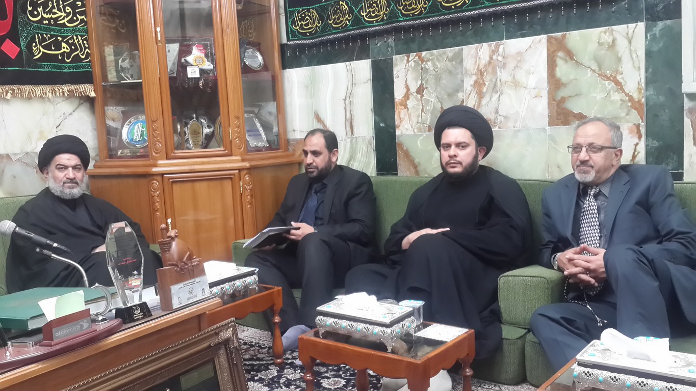 Read more about the article وفد الهيئة التدريسية في ضيافة السيد احمد الصافي الامين العام للعتبة العباسية المقدسة