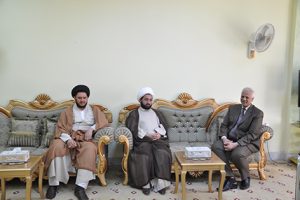 Read more about the article خطيب المنبر الحسيني سماحة الشيخ عبد الرضا معاش في ضيافة عمادة الكلية