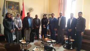 Read more about the article تدريسيو قسم إدارة المؤسسات الفندقية يكرمون زميلهم باللقب العلمي