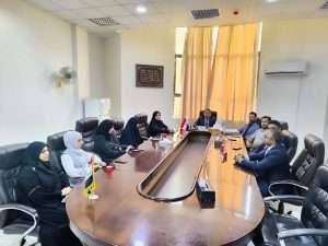 Read more about the article Headed by the Dean of the College of Tourism Sciences, the Institutional Accreditation Committee holds an expanded meeting