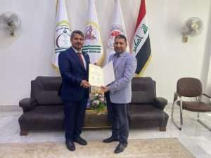 Read more about the article Dean of the College of Tourism Sciences Thanks the Head of the Continuing Education Unit