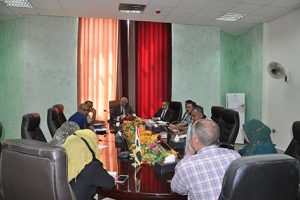 Read more about the article مجلس الكلية يستضيف بجلسته مسؤولو الصيانة والمخزن والحسابات