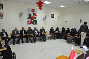 Read more about the article طلبة قسم السياحة الدينية يحتفون بأساتذتهم