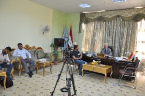 Read more about the article قناة الانوار الفضائية تستضيف الدكتور الياسري عميد الكلية