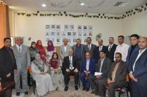 Read more about the article صور تدريسيو قسم إدارة المؤسسات الفندقية تزيّن جدران قاعة التدريسيين