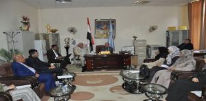 Read more about the article اجتماع السيدميد كلية العلوم السياحية مع قسم ادارة المؤسسات الفندقية