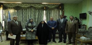 Read more about the article رئيس لجنة السياحة والاثار ومدير السياحة والاثار في رحاب كلية العلوم السياحية