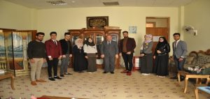 Read more about the article تكريم طلبة كلية العلوم السياحية المشاركين في مهرجان يوم النصر