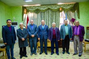 Read more about the article زيارة وفد من مركز كربلاء للدراسات والبحوث في العتبة الحسينية المقدسة لتقديم التهاني والتبريكات الى الاستاذ الدكتور مكي عبد مجيد الربيعي