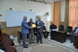 Read more about the article تكريم الاستاذ الدكتور مكي عبد مجيد الربيعي