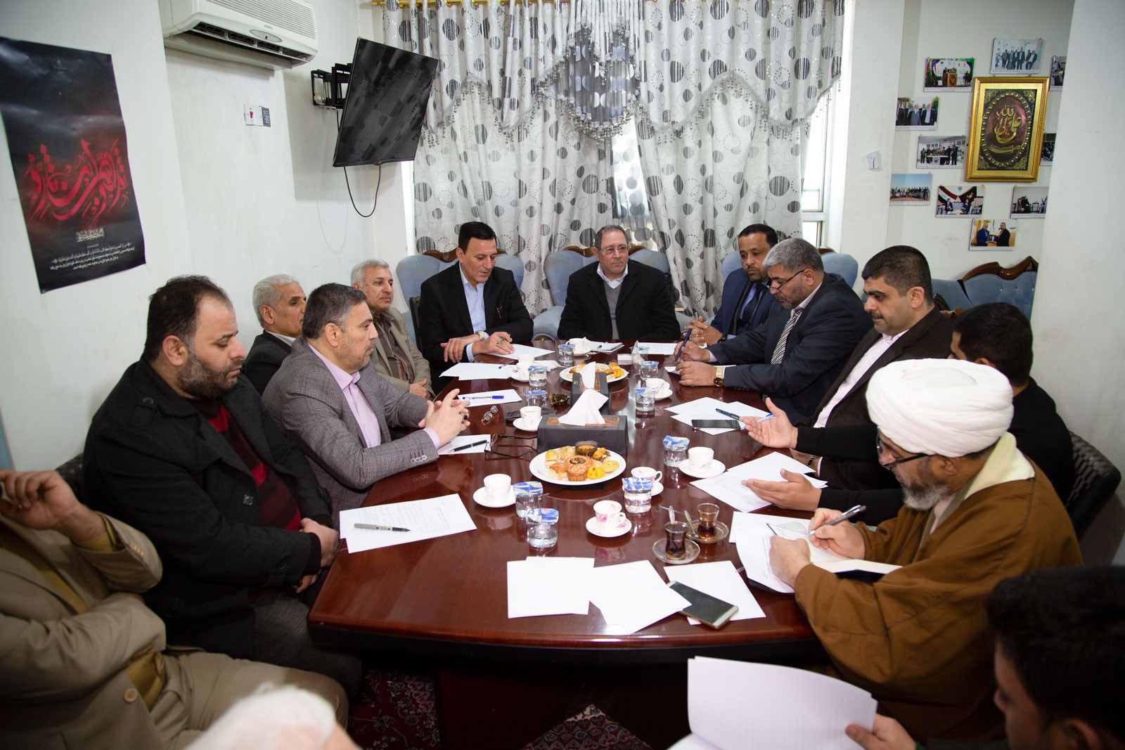 Read more about the article معاون العميد للشؤون الإدارية في الاجتماع الأول للمؤتمر العلمي الدولي الرابع لزيارة الاربعين المباركة