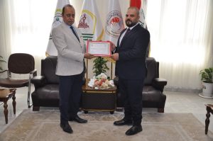 Read more about the article تهنئة بمناسبة الحصول على شهادة الماجستير