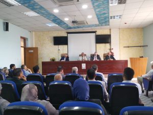 Read more about the article عميد كلية العلوم السياحية يجتمع بالكادر التدريسي