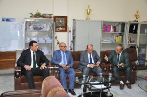 Read more about the article كلية العلوم السياحية تستقبل لجنة التدقيق المركزية