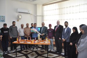 Read more about the article  تحتفل كلية العلوم السياحية بمناسبة يوم العمال العالمي وتثمن جهود عامليها