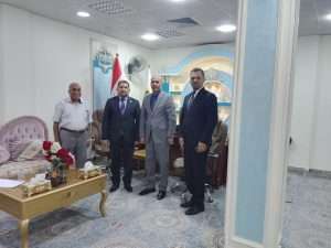 Read more about the article عميد كليةالعلوم  السياحة يهنئ عميد كلية التربية للعلوم الإنسانية