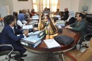 Read more about the article لجنة الاعتماد البرمجي في كلية العلوم السياحية تعقد اجتماعا موسعا