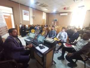 Read more about the article كلية العلوم السياحية تقيم ورشة عمل حول ريادة الأعمال الفنية والواجهات الإعلانية ضمن فعاليات أسبوع ريادة الاعمال