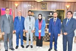 Read more about the article معاون العميد للشؤون المالية والإدارية يشارك في اجتماع عمداء كليات الآثار والسياحة في العراق