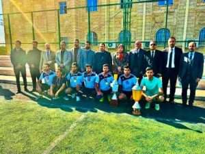 Read more about the article وحدة النشاطات الطلابية تختتم بطولة (النصر الكروية ) في كلية العلوم السياحية