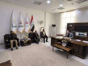 Read more about the article عميد كلية العلوم السياحية يعقد اجتماعًا مع مسؤول شعبة الإعلام والاتصال الحكومي  ووحدة الموقع الإلكتروني