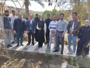 Read more about the article حملة تشجير حدائق الكلية بمشاركة واسعة من منتسبي الكلية وطلبتها