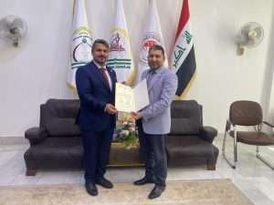 Read more about the article عميد كلية العلوم السياحية يوجه شكره لمسؤول وحدة التعليم المستمر