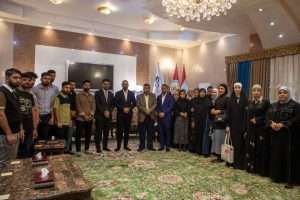 Read more about the article كلية العلوم السياحية تنظم  سفرة علمية إلى مدينة الإمام الحسين (عليه السلام) للزائرين