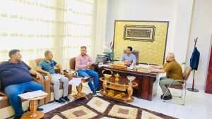 Read more about the article اجتماع لمتابعة استحقاقات منتسبي كلية العلوم السياحية للعام 2025