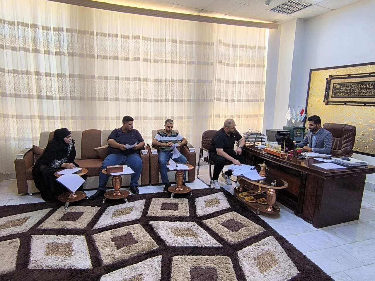 Read more about the article اجتماع معاون العميد للشؤون الإدارية مع لجان العلاوات والترفيعات