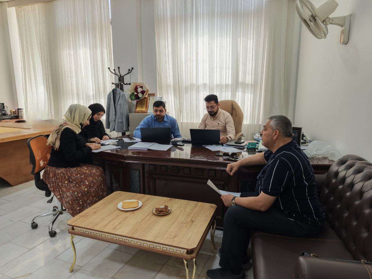 Read more about the article اجتماع اللجنة الامتحانية الفرعية لتدقيق النتائج النهائية لقسم السفر وخدمة الطيران