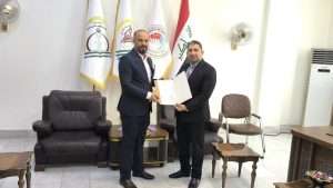 Read more about the article كلية العلوم السياحية تحتفي بترقية تدريسي إلى مرتبة أستاذ مساعد