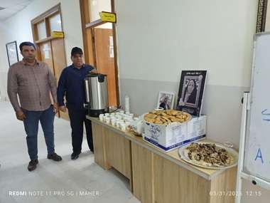 Read more about the article نظم طلبة المرحلة الثانية المسائي ذكرى وفاة الدكتورة نجلاء كريم مهدي بعمل ثواب، وفاءً لجهودها ومواقفها الإنسانية.